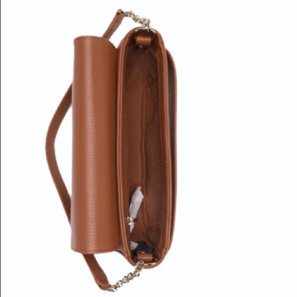Lipault Paris Leather Chain Strap Shoulder Bag - Picture 3 of 10